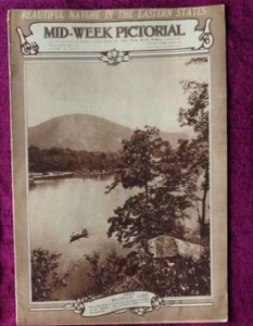NEW YORK TIMES MID-WEEK PICTORIAL; June 2, 1921 BASEBALL, BEAR MOUNTAIN LAKE + - Picture 1 of 8