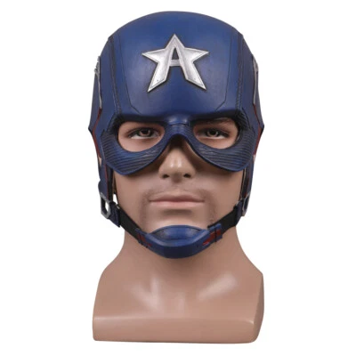 Cosplay Captain America Mask The Falcon and Winter Soldier Superhero Helmet - Image 1 of 4