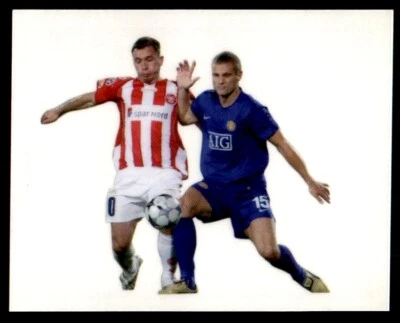 Panini Manchester United 2008 - Nemanja Vidic in action No. 102 - Image 1 of 2