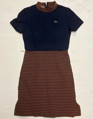 Vestido Lacoste De Colección Años 60 David Cristal Lacoste Mod Talla S/M Foto 1 de 4