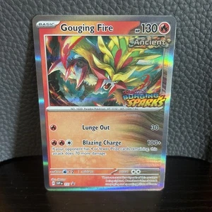 Pokémon TCG Gouging Fire 151 SVP Prerelease Holo Stamped Black Star Promo - Bild 1 von 6