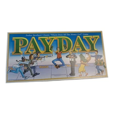 Payday Board Game Vintage 1994 Parker Brothers 100% Complete  - Image 1 of 4