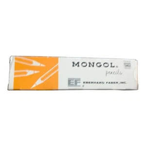 Vintage Eberhard Faber Mongol 482-2 Pencils 11 Of 12 Dozen Box New Old Stock - Picture 1 of 11