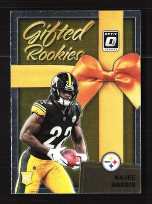 2021 Donruss Optic Gifted Rookies Najee Harris Pittsburgh Steelers #GR-13 - Image 1 of 2