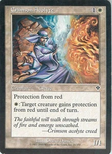 Invasion #11 Crimson Acolyte - Picture 1 of 2