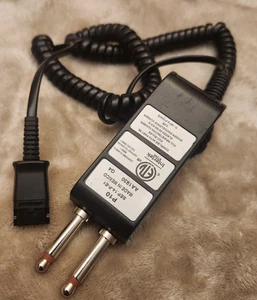 Plantronics P10 Plug 2 Prong Wzmacniacz Adapter do zestawów słuchawkowych serii HW, Qwik Ship - Zdjęcie 1 z 3