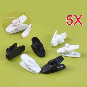 5 PCS CÂBLE FIL REVERS CLIP ORGANISATEUR SUPPORT LAVALIER ÉCOUTEURS PINCES POUR ÉCOUTEURS - Photo 1 sur 11