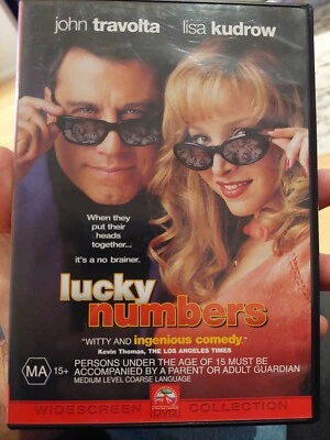 Lucky Numbers  (DVD, 2000) A Couple Of Light Scratches Plays Perfect  - image 1 of 4