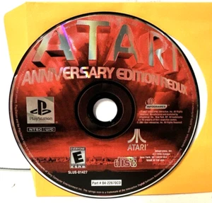 Atari Anniversary Edition Redux (Sony PlayStation 1, 2001) Disc Only - Picture 1 of 2
