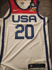 NIKE TEAM USA ZUHAUSE AUTHENTISCHES VAPORKNIT TRIKOT BASKETBALL OLYMPISCHE HERREN NEU MIT ETIKETT - Bild 1 von 9