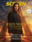 Keanu Reeves John Wick BILDSCHIRM November 2023 japanisches Filmmagazin DiCaprio