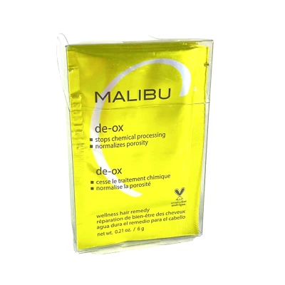 Lote de 12 Malibu De Ox detiene el procesamiento químico en algunos o todos los cabellos paquete caja Foto 1 de 4