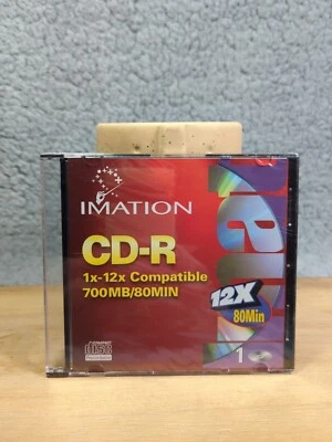IMATION CD-R 1X-12X COMPATIBLE, 12X 80 MIN - Image 1 of 4