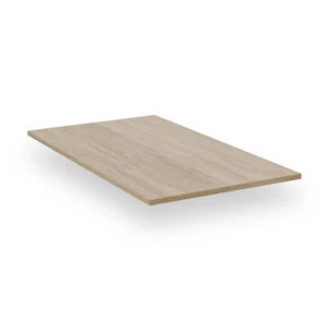 Sobre de mesa encimera de madera encimera de madera 140x80 cocina comedor diseño industrial - Imagen 1 de 8