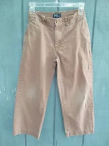 Pantalones Polo by Ralph Lauren para niños 10 100 % algodón marrón liso - Imagen 1 de 12