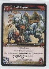 2009 World of Warcraft TCG: Scourgewar Swift Raptor #190 1i3