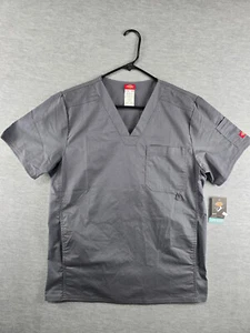 Dickies Scrub Top Gen Flex V Neck Gray Mens Size XS NWT - Bild 1 von 8