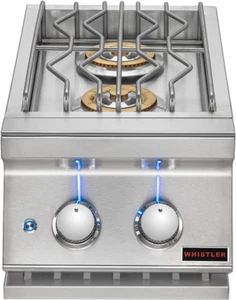 BBQ Grill Built in Double Side Burner for Outdoor Kitchen Island - Picture 1 of 8