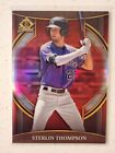 STERLIN THOMPSON Invicta Red Refractor /5 Parallel 2023 Bowman Chrome Rockies...