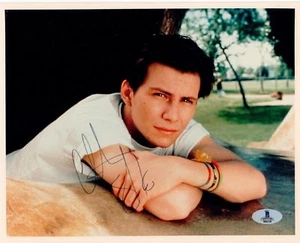 Christian Slater signed 8x10 photo Beckett BAS Authentic auto - Picture 1 of 4