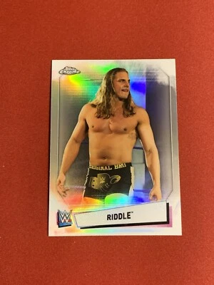 2021 Topps Chrome WWE - Refractor #29 Matt Riddle - Image 1 of 2