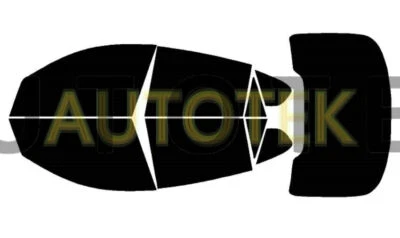 Película precortada en todos los lados + ventana trasera cualquier tono % VLT para BMW X6 (2008-2014) Foto 1 de 4