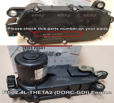 Motor VCM de 2,4 L para Hyundai Santa Fe Tucson ix35 2016+ Sonata 2015+ 283232GGA1 Foto 1 de 4