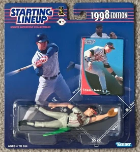 CHIPPER JONES 1998 Kenner Starting Lineup SLU ATLANTA BRAVES  *Free Shipping* - Picture 1 of 2