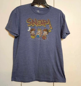 VTG Mens M Gap KELLOGG'S Rice Krispies Cereal Elves Snap Crackle Pop Tee Shirt - Picture 1 of 5
