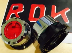 ROK Free Wheel Hubs for Datsun Nisan Patrol MK MQ Ute Wagon SWB Diesel Petrol - Picture 1 of 7