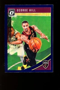 2018 Donruss Optic Purple Holo Prizm #108 George Hill Cleveland Cavaliers - Picture 1 of 2