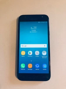Portable - Smartphone Samsung Galaxy J3 (2017) - 16GB - Neuf - Bleu Cobalt - Photo 1 sur 2