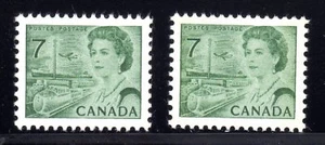 1967-73 Canada SC# 543,543p - Queen Elizabeth II Centennial Lot 599a M-NH   - Picture 1 of 1