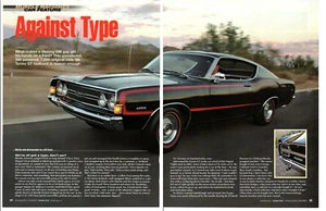 1968 FORD FAIRLANE TORINO GT 390/325-HP UNRESTORED ~  NICE 5-PAGE ARTICLE / AD - Picture 1 of 1