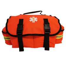 Elite First Aid Pro-II Trauma Bag - Fully Stocked First Responder Bag Orange