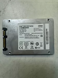 INTEL 530 SERIES SSDSC2BW240A4 240GB 6Gb/s SATA 2.5" SSD - Picture 1 of 4