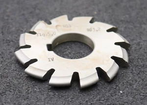 DOLD Rollkettenrad-Formfräser Teilung= 5,0mm RollenØ= 3,2mm Profil IV Ø60x22mm - Picture 1 of 8