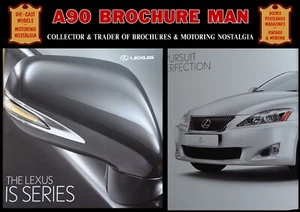 ORIGINAL 2009 LEXUS IS 250, IS 220D & IS F SALES BROCHURE, CAR DEALER LITERATURE - Picture 1 of 19