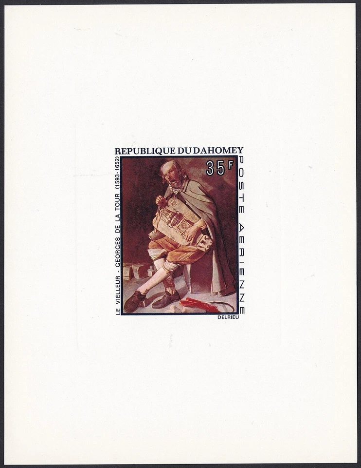 Pintura Dahomey ScC174, Georges de La Tour (1593-1652), prueba de lujo Foto 1 de 1