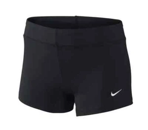 Nike Girls Performance Volleyball Short Perfomance Game Shorts Black MEDIUM - Picture 1 of 6