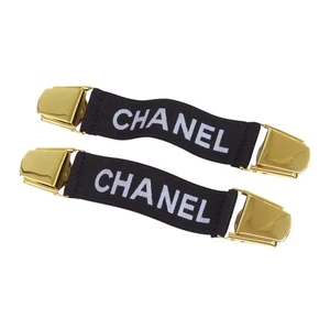CHANEL Logo Print Armband Set Metal Rubber unisex 【A】 - Picture 1 of 9