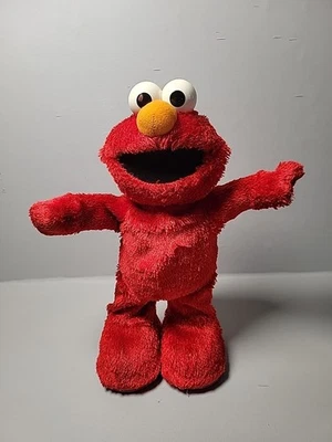 Sesame Street Mattel 2002 Hokey Pokey Elmo Works Perfect Sings Dances and Spins Foto 1 de 4