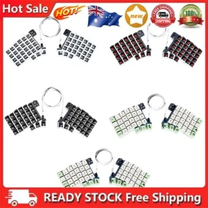 Split Keyboard Wired Gaming Keyboard Hot Swap Customized PC Gamer Accessories - Afbeelding 1 van 27