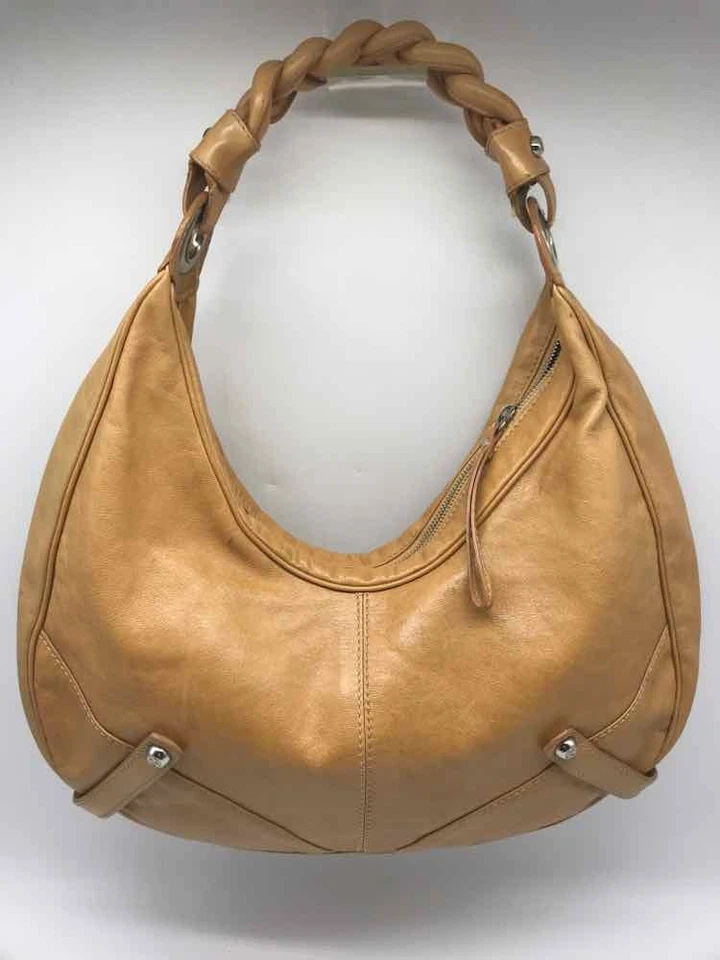 Bolso de hombro Francesco Biasia bronceado usado Foto 1 de 4