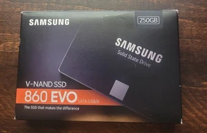 Samsung 860 EVO 250GB V-NAND SSD 2.5" SSD Open Box 100% - Afbeelding 1 van 7