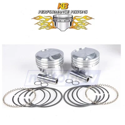 KB Cast Piston Set for 1984-1999 Harley Davidson FXST Softail Standard - va Foto 1 de 4