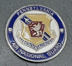 PENNSYLVANIA AIR NATIONAL GUARD CHALLENGE COIN HQ PAANG I1007 - Picture 1 of 7