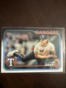2024 Topps Series 1 Base #16 Jon Gray Texas Rangers - Bild 1 von 2