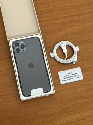 NEW Apple iPhone 11 Pro 64GB Space Grey 4G Unlocked 5.8” - 1 Year Apple Warranty - Image 1 of 4