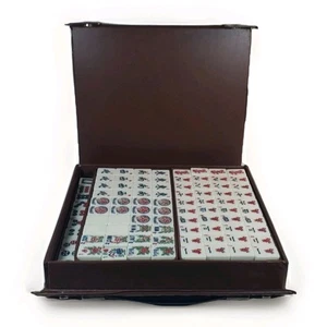 Hansen Co. Colección de Juegos Clásicos - Pequeño Viaje MahJong Mah Jong Espalda Verde - Imagen 1 de 8